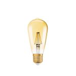 Ledvance Vintage 1906 LED E27 Peer Goud 4W 410lm - 824 Zeer Warm Wit | Vervangt 35W