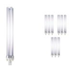 Voordeelpak 10x Philips PL-S 11W 827 2P (MASTER) | Zeer Warm Wit - 2-Pin