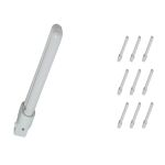 Voordeelpak 10x Osram Dulux S 9W 830 | Warm Wit - 2-Pin