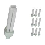 Voordeelpak 10x Osram Dulux D 18W 830 | Warm Wit - 2-Pin