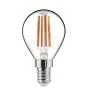 Noxion Lucent Lustre LED E14 Kogel Filament Helder 4.5W 470lm - 827 Zeer Warm Wit | Dimbaar - Vervangt 40W