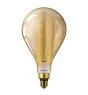Philips Vintage LED Bulb E27 Peer Filament Goud 5W 300lm - 820 Zeer Warm Wit | Vervangt 25W