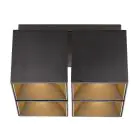 Nordlux Spot Ethan Zwart - Aluminium | 4x GU10 Max 35W