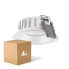 Voordeelpak 4x Ledvance LED  SPOT AIR FIX Aluminium  6W 570lm 36D - 940 Koel Wit | Zaagmaat 68mm - IP65 - Beste Kleurweergave -  Dimbaar