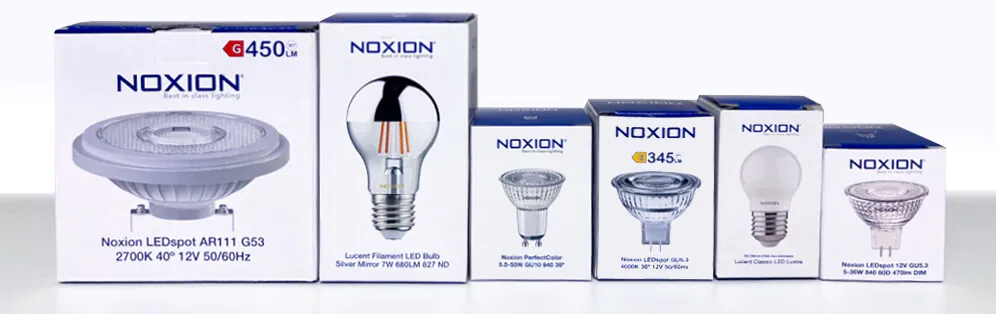 Verpakkingen Noxion LED Lampen